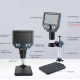 Microscop digital LCD 4.3 inch HD 8MP zoom 1 la 1000X cu 8 LED baterie reincarcabila