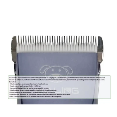 Masina profesionala pentru tuns caini DL D99