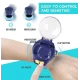 Ceas cu Masinuta pentru copii tip jucarie Interactiva bratara reglabila Capsula Transparent BAIETEI