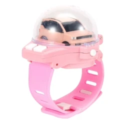 Ceas cu Masinuta pentru copii tip jucarie Interactiva bratara reglabila Capsula Transparent FETITE