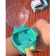 Ceas cu Masinuta pentru copii tip jucarie Interactiva bratara reglabila Capsula Transparent BAIETEI