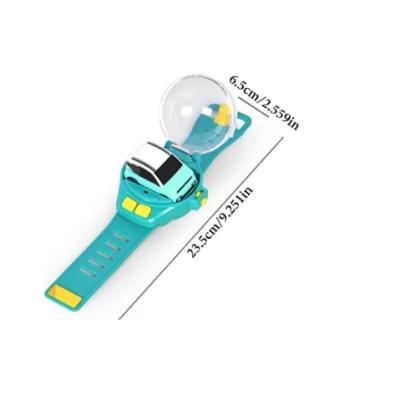 Ceas cu Masinuta pentru copii tip jucarie Interactiva bratara reglabila Capsula Transparent BAIETEI