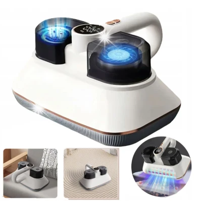 Aspirator portabil 2 in 1 functie de vibratie 3 niveluri de aspiratie incarcare USB antiacarieni