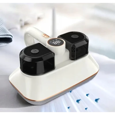 Aspirator portabil 2 in 1 functie de vibratie 3 niveluri de aspiratie incarcare USB antiacarieni
