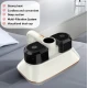 Aspirator portabil 2 in 1 functie de vibratie 3 niveluri de aspiratie incarcare USB antiacarieni