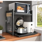 Suport reglabil pentru cuptor cu microunde si electrocasnice multifunctional constructie metalica