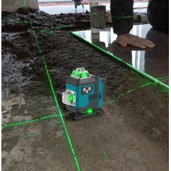 Trusa Nivela laser 4D cu 16 linii raza 25 metri telecomanda si trepied reglabil