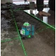 Trusa Nivela laser 4D cu 16 linii raza 25 metri telecomanda si trepied reglabil