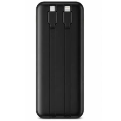 Baterie externa cu afisaj LED 12000 USB C si Lightning Q TD98