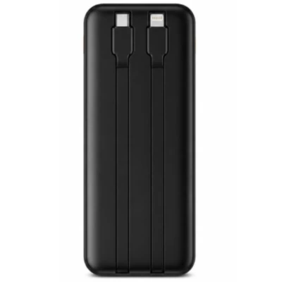 Baterie externa cu afisaj LED 12000 USB C si Lightning Q TD98