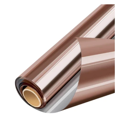 Folie reflexiva pentru geamuri Bronz 60X300
