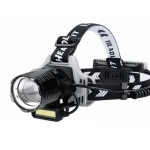 Lanterna de cap profesionala 30w cu led laser super luminoasa senzor de miscare BL V82 GT200
