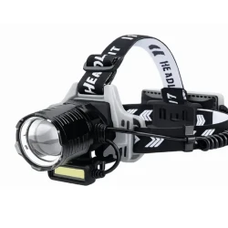 Lanterna de cap profesionala 30w cu led laser super luminoasa senzor de miscare BL V82 GT200