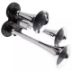 Claxon Auto Puternic 12V / 24V cu 3 Goarne Electrovalva Inclusa