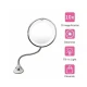 Oglinda cosmetica flexibila cu LED si factor marire 10x