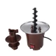 Mini fantana de ciocolata cu 3 nivele Fondue