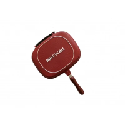 Tigaie Grill Dubla 36 cm  Garnitura Silicon   Maner Magnetic