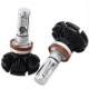 Set 2 becuri LED auto X3 H4 cu doua faze putere 50W 6000 lumeni temperatura 6000K