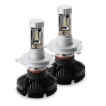 Set 2 becuri LED auto X3 H4 cu doua faze putere 50W 6000 lumeni temperatura 6000K