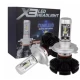 Set 2 becuri LED auto X3 H4 cu doua faze putere 50W 6000 lumeni temperatura 6000K