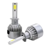 Set 2 Lampi LED C6 H1 Lumina ALBA 6500K 55W 7600 lumeni/ set