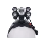 Lanterna de CAP cu zoom T44, LED Q5, COB, T6