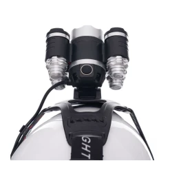 Lanterna de CAP cu zoom T44, LED Q5, COB, T6