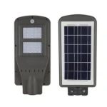 Lampa stradala cu leduri 40 w, panou solar, senzor de noapte/zi