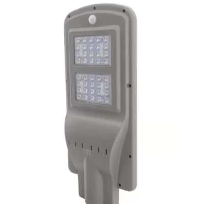 Lampa stradala cu leduri 40 w, panou solar, senzor de noapte/zi