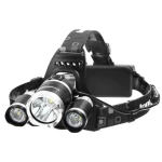 Lanterna de CAP TRIPLA 3 LED Cree-XML T6