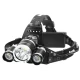 Lanterna de CAP TRIPLA 3 LED Cree-XML T6