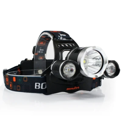 Lanterna de CAP TRIPLA 3 LED Cree-XML T6
