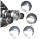 Lanterna de CAP TRIPLA 3 LED Cree-XML T6