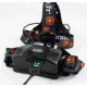 Lanterna de CAP TRIPLA 3 LED Cree-XML T6