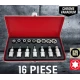 Trusa MLG-2029 16 piese chei tubulare capete biti torx