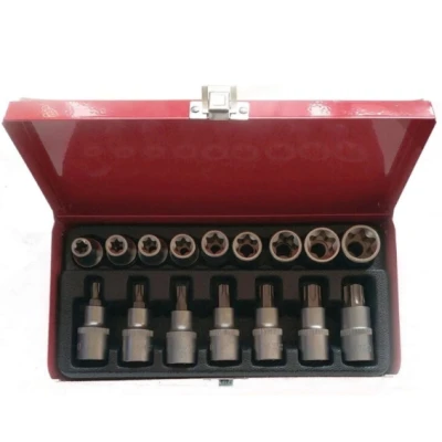 Trusa MLG-2029 16 piese chei tubulare capete biti torx