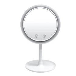 Oglinda make-up cu lumina si ventilator