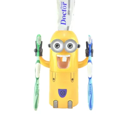 Dozator Minion pasta de dinti si periute