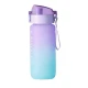 Sticla de apa potabila fitness Colorata 20Oz cu Marcator de timp