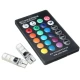 Set 2 Becuri T10 LED 12v RGB Cu Telecomanda Auto RU