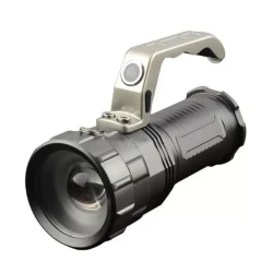 Lanterna Argintie cu MANER Max 800 Lumeni cu Zoom