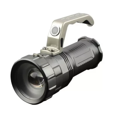 Lanterna Argintie cu MANER Max 800 Lumeni cu Zoom