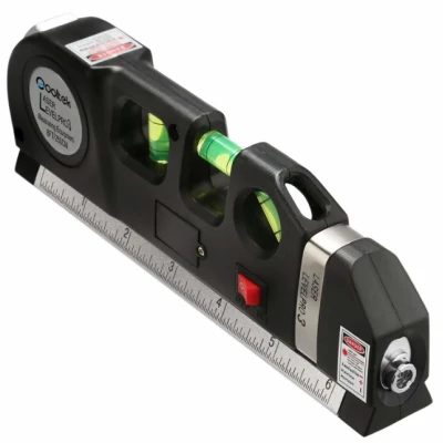 Nivela cu Laser Level Pro3 Multifunctionala cu Boloboc si Ruleta