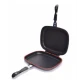 Tigaie Grill Dubla 32 cm  Garnitura Silicon   Maner Magnetic