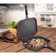 Tigaie Grill Dubla 32 cm  Garnitura Silicon   Maner Magnetic