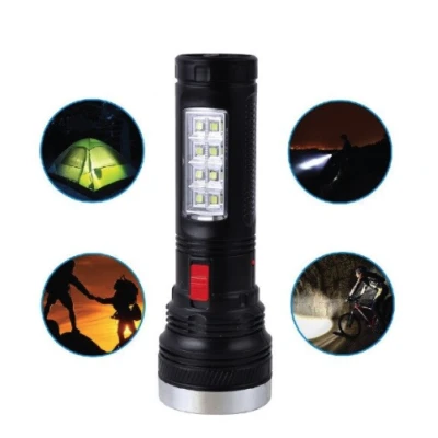 Lanterna Led Reincarcabila YJ 227 1W  + 8 LED SMD
