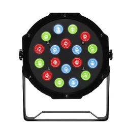 Proiector PAR 18 LED-uri Lumini Scena JOC de lumini Dj sau Club Reflector 18 LED RGB cu proiectie lumini