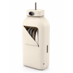 Uscator de rufe electric incorporabil 10Kg control touch screen pliabil protectie supraincalzire 2 BUTOANE
