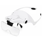 Ochelari cu 5 LUPE 2 LED 9892B2C Incarcare USB