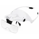 Ochelari cu 5 LUPE 2 LED 9892B2C Incarcare USB